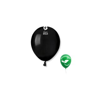 GoDan Balony pastelowe czarne 13cm 100szt 143627117 - Bułka w powietrzu