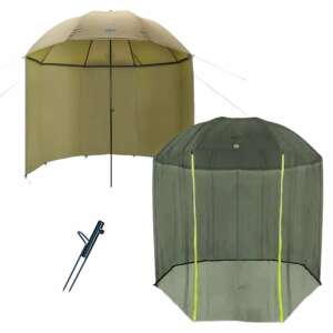 Delphin Monzun Master horgász ernyő szúnyoghálóval, horgász menedék, horgász ernyő, horgász sátor - Horgászernyő