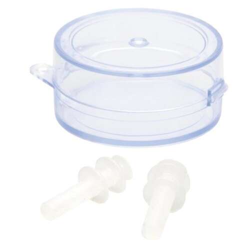 Zatyczki do uszu Spokey SCALLOP silikonowe z etui