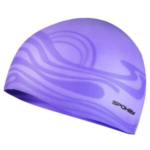 Capac de înot din silicon violet Spokey SHOAL 69228657 - Șepci de înot