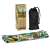 Spokey HOME JUNGLE resistance bands set, 3 different resistance levels, tropical print, with carrying bag and box