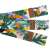 Spokey HOME JUNGLE resistance bands set, 3 different resistance levels, tropical print
