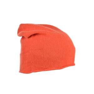 Orange knitted beanie hat for women by Gant - Women's Hat