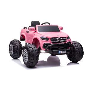 Mercedes DK-MT950 4x4 Pink 12V Elektromos kisautó LCD kijelzővel ,nyitható ajtókkal,szülői távirányítóval9828 69242784 Elektromos járművek - Lány
