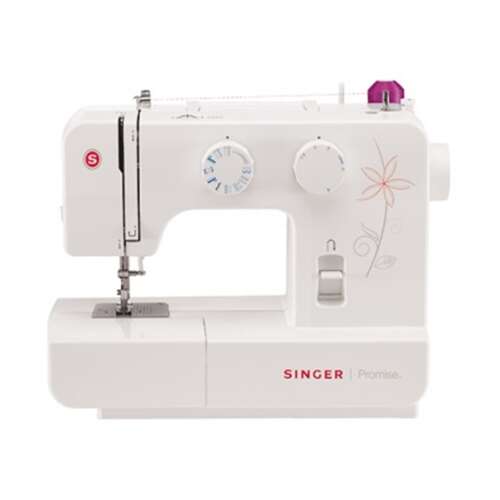 Singer Promise 1412 Sewing Machine, white, with 17 stitch patterns, perfect for beginners