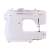 Singer M2405 electric semi-automatic white sewing machine side view