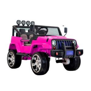 SUNSHINE JEEP 12V ,4 motoros Elektromos kisautó  pink 6588 69245924 Elektromos járművek - Lány
