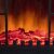 Close-up of realistic flame effect in Home by Somogyi FKK 04 Electric Fireplace