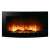 Home by Somogyi FKK17 electric fireplace with realistic flame effect