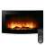Home by Somogyi FKK17 electric fireplace with realistic flame effect and remote control