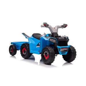 Quad electric albastru cu remorcă, XMX630T, jucărie pentru copii, alimentat cu baterii - Nonbrand Vehicul electric