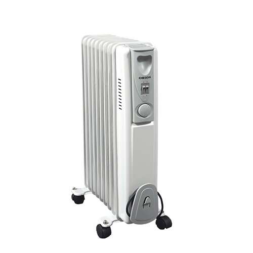 Orion OOR7 1500W Oil Radiator Heater, White