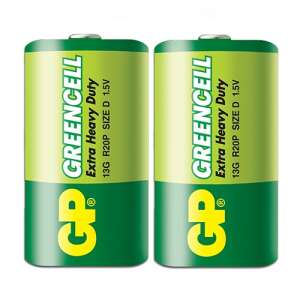 2 опаковки батерии GP Greencell Extra Heavy Duty D - Батерия и акумулатор