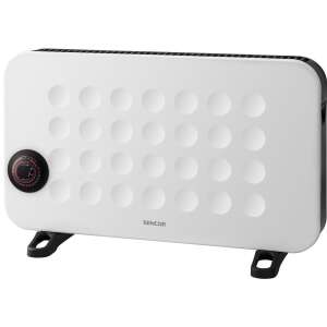 Sencor SCF2100WH Convector Heater, angled view - Electric Heating Panel