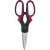 Westmark 1375 kitchen shears, red and black, stainless steel, multi-purpose