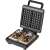 Concept VF3050 waffle maker, making waffles, with toppings