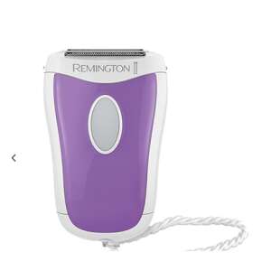 Remington WSF4810 Smooth & Silky Compact Lady Shaver, fioletowy i biały elektryczny golarka dla kobiet - Elektryczna maszynka do golenia
