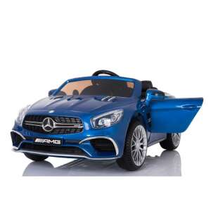 Mercedes SL65 lakkozott kék 12V elektromos kisautó szülői távirányítóval 2.4GHz szülői távirányítóval, nyitható ajtóval, EVA kerekekkel 7285 69266281 