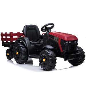 Traktor pótkocsival elektromos BDM0925 Piros 4169 69268692 Elektromos járművek - Elektromos traktor