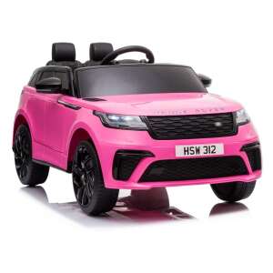 Range Rover Lakk Pink 12V Elektromos kisautó 2.4GHz szülői távirányítóval, nyitható ajtóval, EVA kerekekkel  7761 69269360 Elektromos jármű - Rózsaszín