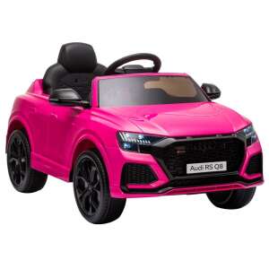 Audi RS Q8 12V Elektromos kisautó pink 2.4GHz szülői távirányítóval,EVA kerekekkel 7899 69269946 Elektromos jármű - Rózsaszín