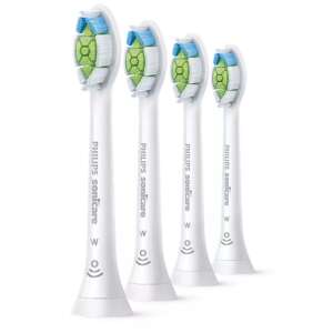 Philips Sonicare W2 Optimal White Zahnbürstenköpfe, 4er Pack - Philips Zahnbürste und Munddusche Ersatzkopf