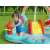 Child playing with the Bestway Disney The Little Mermaid inflatable play center sprinkler