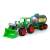 Polesie Wader toy tractor with a trailer and a scoop, green and grey, 6304
