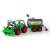 Polesie Wader toy tractor with a trailer and a scoop, green and grey, 6304