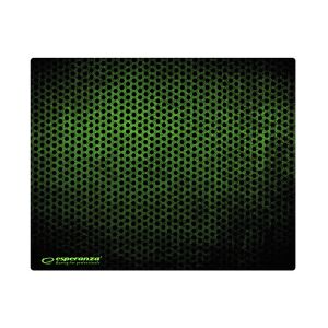 Esperanza Grunge Midi egérpad, 300 x 240 x 3 mm, Fekete/Zöld