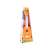 Orange toy guitar for kids, 37 x 12,5 x 4 cm, in packaging