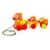 Cubika wooden pull along ducks toy