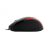 Esperanza Sirius Black and Red Wired Mouse - Side View