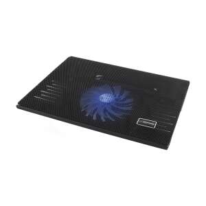 Esperanza Solano laptop cooling pad, black, 15.6 inches, with blue LED fan - Esperanza Laptop Cooler