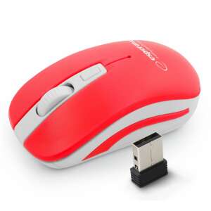 Esperanza Uranus wireless mouse, red and white, 4 buttons, optical sensor - Esperanza Mouse