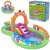 Bestway Music Land Inflatable Play Center with slide, splash pad, and piano