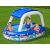 Family Having Fun in Bestway Sea Captain Inflatable Pool