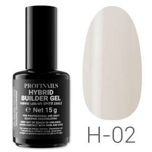 Profinails Hibrid Építő Zselé, 15g, H-02, LED/UV körmök építéséhez, szakmai használatra - Profinails