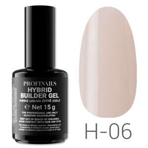 Profinails Hibrid Építő Zselé, 15g, H-06, LED/UV körmök építéséhez, szakmai használatra - Profinails