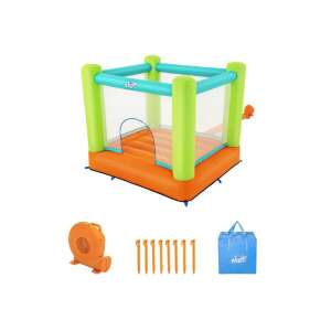 Надуваем замък Bestway H2OGO! с вентилатор, колчета и чанта за носене - Bestway