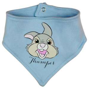 Kék baba nyálkendő Thumper nyuszi mintával, Bambi Disney karakter, pamut, nikkelmentes - Nyálkendő