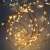 Copper wire fairy lights with 80 warm white micro LEDs, perfect for indoor and outdoor decoration