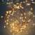 Copper wire fairy lights with 80 warm white micro LEDs, perfect for indoor and outdoor decoration