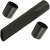 Vacuum cleaner crevice nozzle with 30mm, 32mm and 35mm adapters