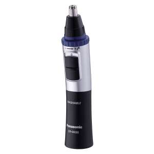 Panasonic ER-GN30 nose and ear hair trimmer, wet and dry, washable, stainless steel blades, battery operated - Nose and Ear Trimmer