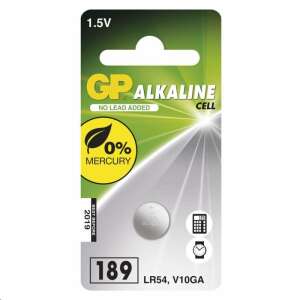 Бутонна батерия GP Alkaline 1,5V LR54, 0% живак, без добавен олово - Батерия и акумулатор