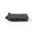 Nedis laptop cooler stand, black, side view