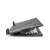 Nedis laptop cooler stand, black, side view