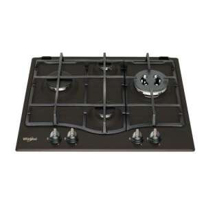 Whirlpool GMT 6422 AN Beépíthető gáz főzőlap, 59 cm, 4 főzőzóna, Elülső vezérlők, fekete - Whirlpool