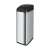 Lamart 45L Touchless Trash Can, Stainless Steel with Black Lid